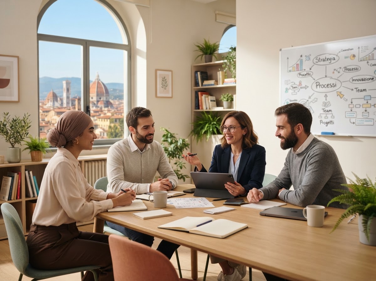 Stella Fondivo - team al lavoro sull'analisi dei dati finanziari aziendali